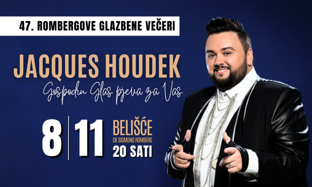 JACQUES HOUDEK - koncert Belišće FB