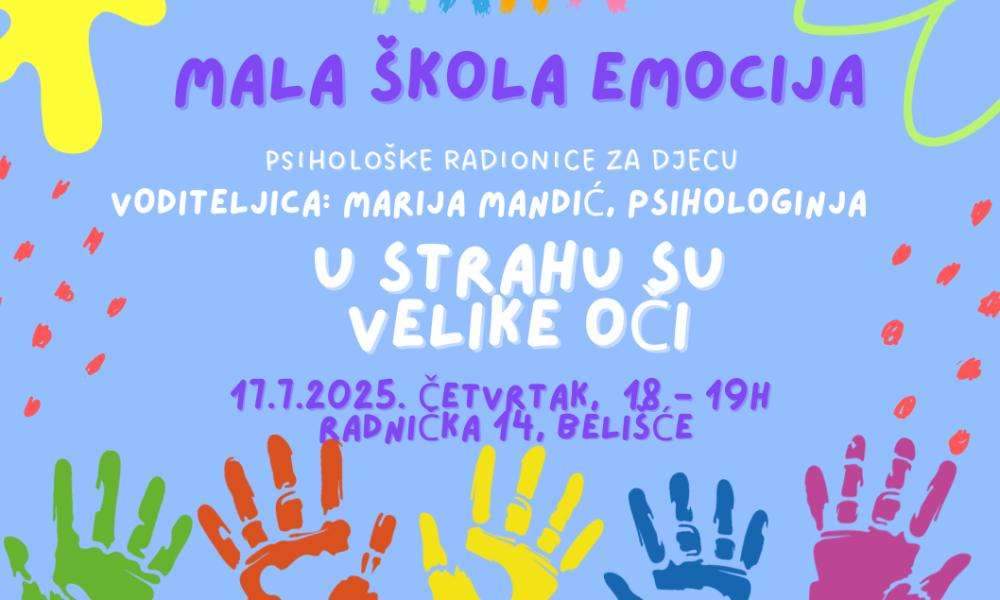 MALA ŠKOLA EMOCIJA (1) U STRAHU SU VELIKE OČI