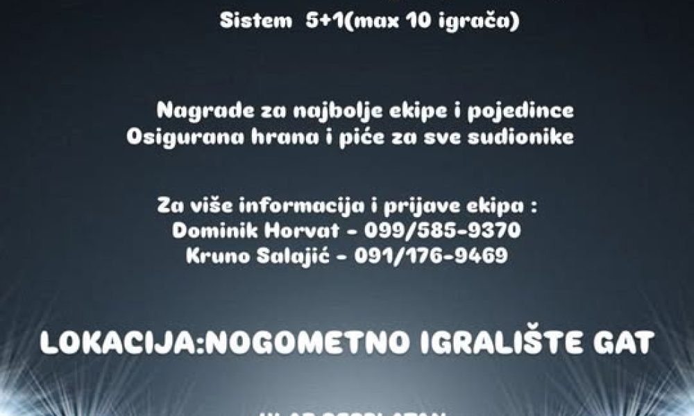 MALONOGOMETNI TURNIR U GATU
